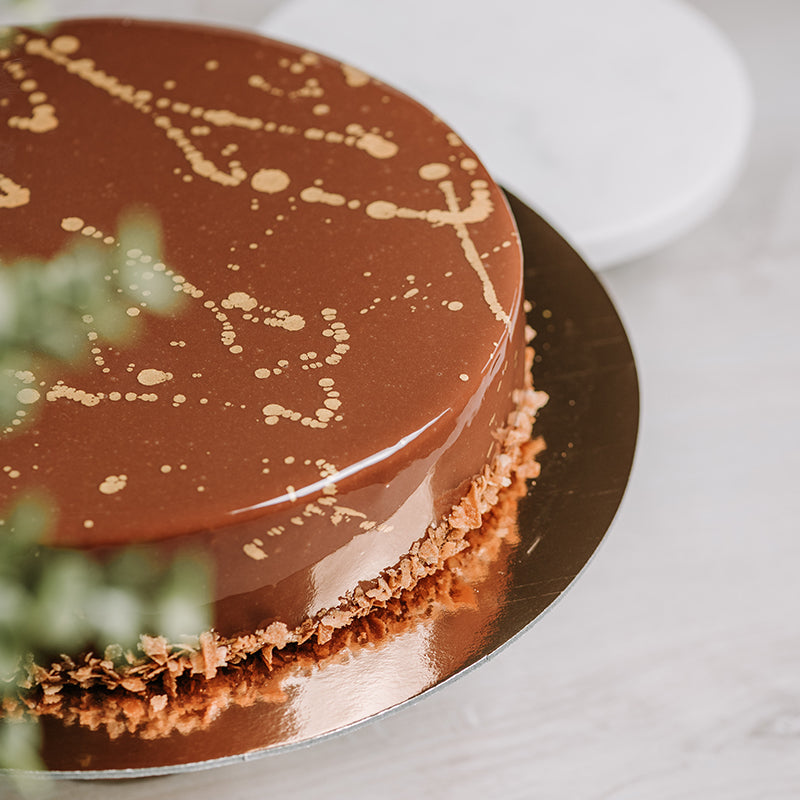Brownie Nutella Cake